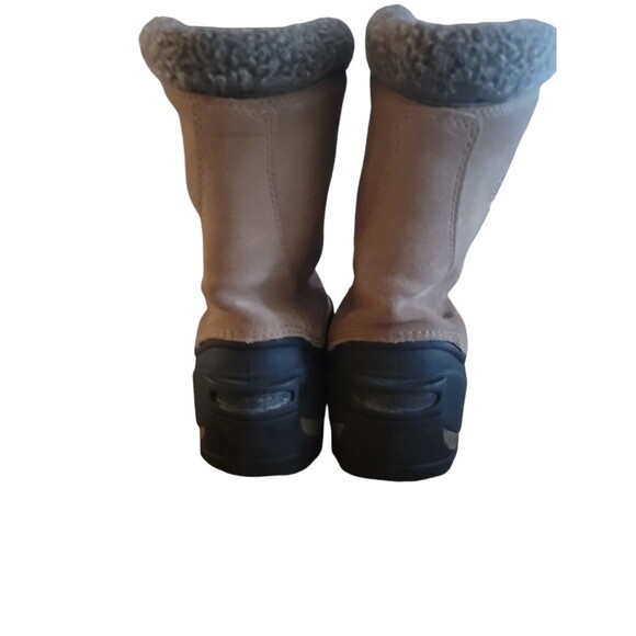 Sorel Ellesmere LL1240-272 Tan Leather Winter Boots Women US 8 Hiking Zip Up - Picture 4 of 8